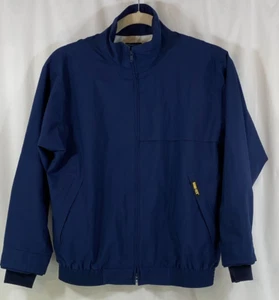 Zero Restriction Golf Gore-Tex Navy Blue Full Zip Jacket Women's Large - Picture 1 of 13