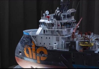 AHTS ALP Tug Supply Vessel 1:72 1228mm 48" Model RC Model Ship Kit - Image 1 of 4