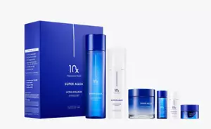 Missha NEW Super Aqua Ultra HyalRon Set of 3 Anti-aging Moisturizer Dry Skin - Picture 1 of 6