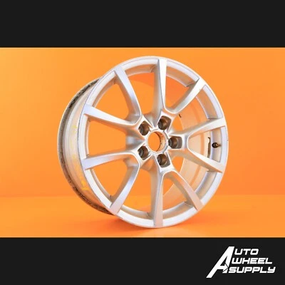 Audi Q5 2009-2017 Silver 18" Inch OEM Wheel Rim 8R0601025C - Image 1 of 4
