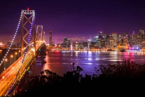 San-Francisco - CANVAS OR PRINT WALL ART - Picture 1 of 1