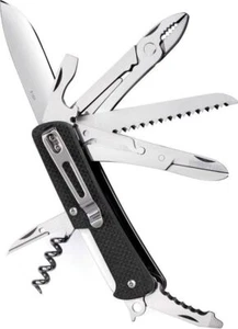 Cuchillos Ruike M51-B multiherramienta 2,79" hoja 19 funciones negro mango G-10 - Imagen 1 de 4