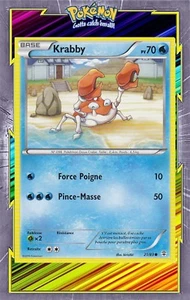 đKrabby - XY:GĂ©nĂ©rations - 21/83 - Carte Pokemon Française - Imagen 1 de 1