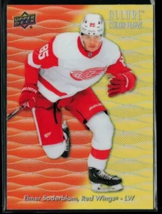 2023-24 Upper Deck Allure Color Flow Orange-Yellow #CF-17 Elmer Soderblom RC - Picture 1 of 2
