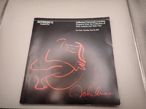 Sotheby's Collector's Carrousel John Lennon Yoko Ono June 23 1984 Catalog - Picture 1 of 6