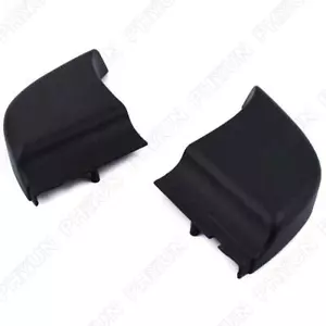 2x Rear Bumper End Plate Corner Caps Cover Black For Toyota Hilux Vigo 2004-2015 - Picture 1 of 7