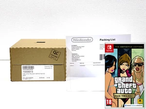 20x GTA V Trilogy Nintendo Switch Master BOX PEGI 18 AT UNCIRCULATED VGA/ WATA - Picture 1 of 6