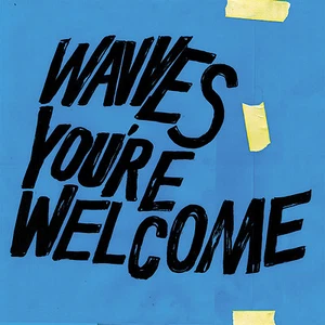 Wavves You're Welcome BLUE VINYL LP Record & POSTER & MP3! psych indie rock NEW! - Picture 1 of 2