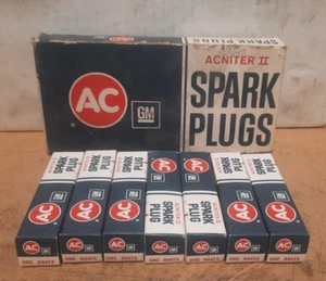 GM #R44TX LOT OF 7 ACINTER II SPARK PLUGS K153 - Picture 1 of 5