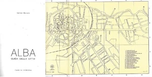 ALBA GUIDA CITTA FAMIJA ALBEISA MACCARIO 1976 MAPPA CARTA MUSEO EUSEBIO - Foto 1 di 1