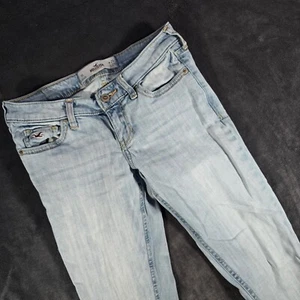 Hollister Jeans Super Skinny Light Wash Denim Casual Size W25 L29 - Picture 1 of 9