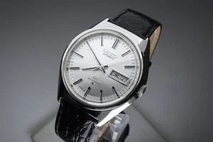 Serviced Vintage 1973 JAPAN SEIKO LORD MATIC WEEKDATER 5606-7260 23J Automatic. - Picture 1 of 13