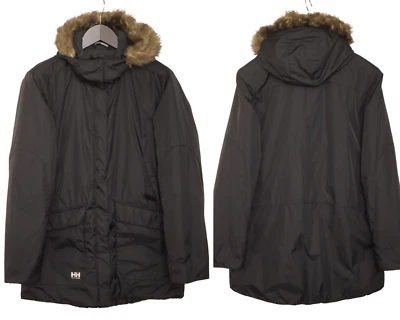 Mujer Helly Hansen Chaqueta Acolchada Negro Impermeable y Transpirable M VAN479 - Imagen 1 de 4