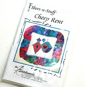 The Stitchworks Gezähltes Kreuzstich-Set Vogelhäuser Cheep Rent Vogelhäuser - Bild 1 von 6