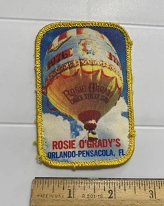 Rosie O’Grady’s Restaurant Pensacola Florida Hot Air Balloon Printed Patch - Picture 1 of 3