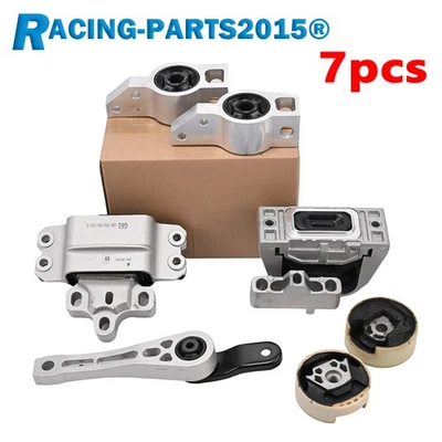 7pcs Motorlager Querlenkerlager Satz Für Audi A3 8P VW Golf 5 6 Plus Touran - Bild 1 von 4
