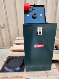 LANTERNA COLEMAN CASSA METALLO ACCIAIO PER 236/237/237A/625/238/635/639 CON IMBUTO - Foto 1 di 10