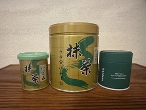 Yamamasa Koyamaen Matcha x Tokichi Nakamura can set of 3 UJI Ceremonial Grade - Picture 1 of 7