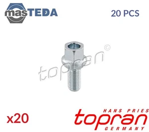 112 225 RADSCHRAUBENMUTTER SATZ KIT TOPRAN 20-TLG FÜR VW PASSAT B3 B4,GOLF III,GOLF II - Bild 1 von 5