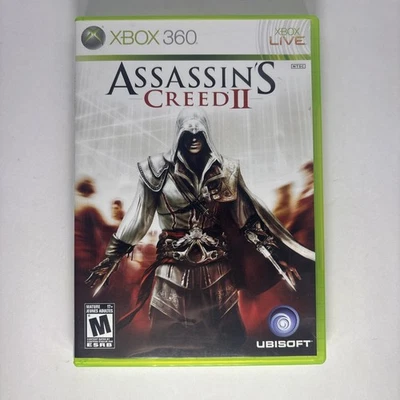 Assassin’s Creed II (Microsoft Xbox 360, 2009) Action Adventure Game Tested - Image 1 of 4