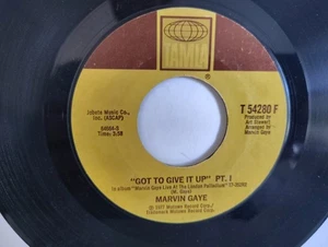 MARVIN GAYE - "GOT TO GIVE IT UP" (PARTS I & II) TAMLA RECORDS 1977 - Picture 1 of 2