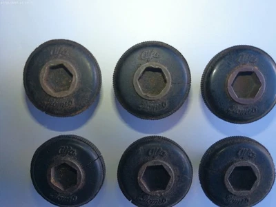 ALFA ROMEO 1300 GIULIETTA Early 750 Used ORIGINAL 6 Cam Cover BOLTS w/ Bakelite - Image 1 of 4