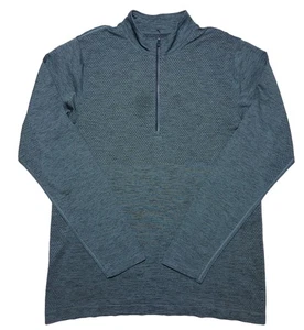 LULULEMON Men's Metal Vent 1/2 Zip Pullover Green Large L - Picture 1 of 10