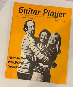 Guitar Player Magazine Aug 1969, Peter Paul & Mary Cover, CCR, NM , VTG Rare - Picture 1 of 18