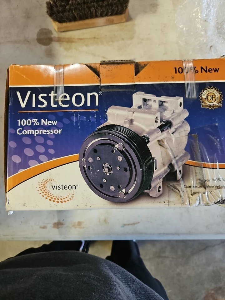 Compresor de aire acondicionado VISTEON NUEVO FORD F250 F350 F450 03-07 6,0 L 5,4 L 6,8 L 10022 Foto 1 de 4