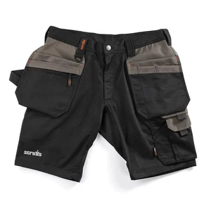 Pantalones Cortos Carga Scruffs Worker Plus Funda Para Hombre Multi Bolsillo - Imagen 1 de 9