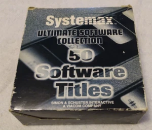 Systemax Ultimate Software Collection 50 Titles CD Rom Game & Program Pack - Picture 1 of 7