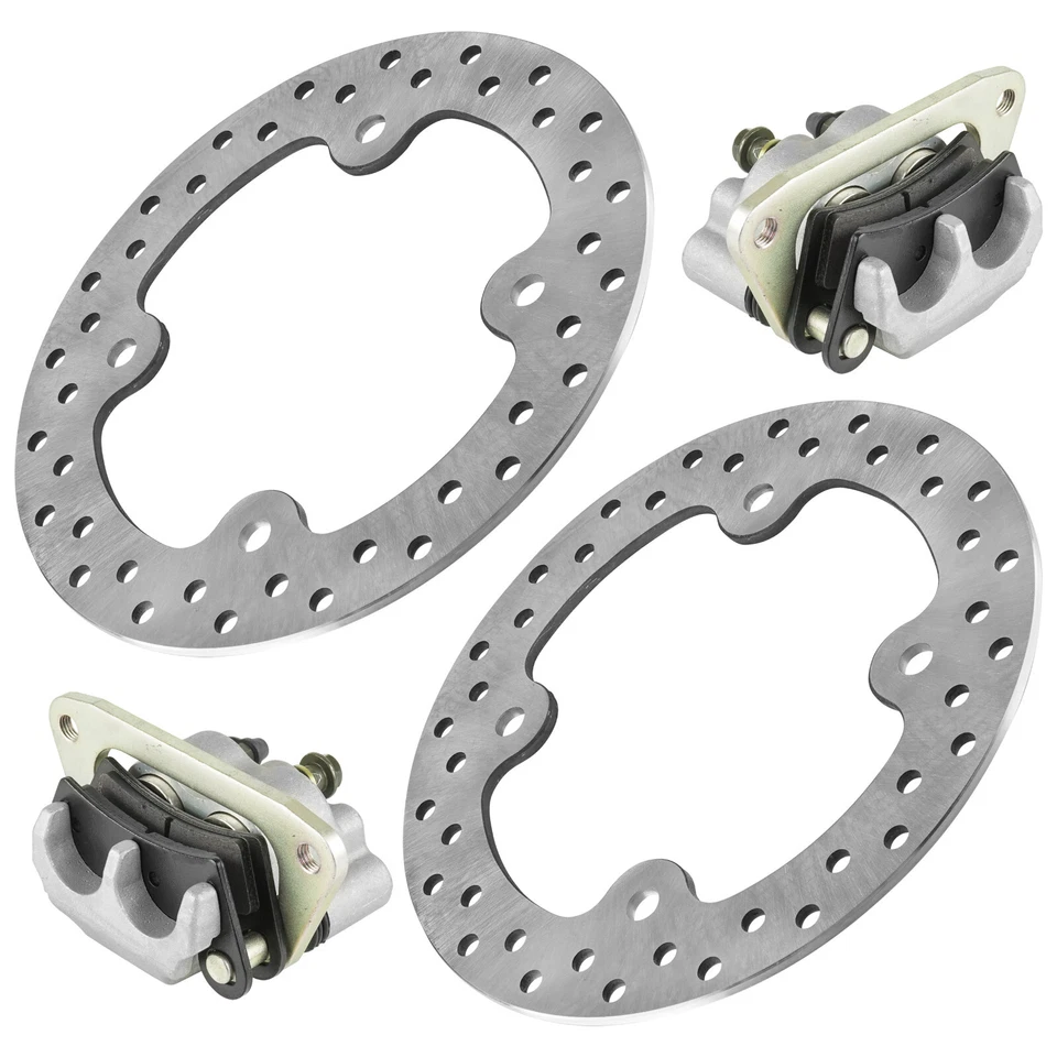 Pinza de freno delantera izquierda/derecha y rotor de disco para Polaris RZR 570 2012-2020 Foto 1 de 4