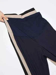 UNIQLO Smart Ankle Maternity Pants Black Navy Beige Women New Japan FS - Picture 1 of 12