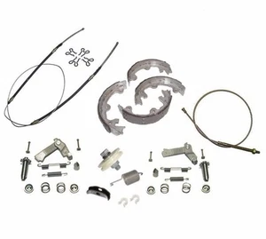 1967-82 Corvette Emergency Parking Brake Deluxe Kit Stainless Steel - Picture 1 of 1