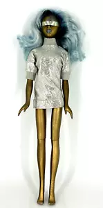 Mel Odom 1995 Gene Custom Alien Doll Repaint Blue Reroot Table Gift - Bild 1 von 11