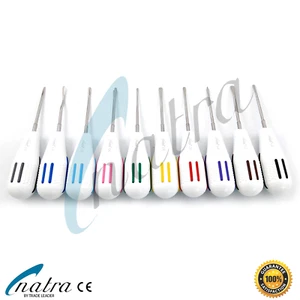 10 Pcs Dental Root Elevators Oral Surgery PDL Luxating Tooth loosening - Picture 1 of 14