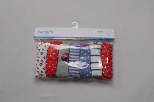 Carters Girls Elastic Waistband 7-Pack Stretch Cotton Undies BL8 Multi Size 6/6x