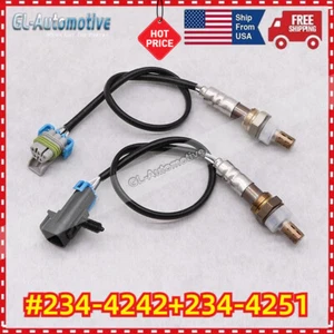 NEW 2X Upstream+Down Oxygen O2 Sensors For 2010 Chevrolet Equinox Malibu 2.4L US - Picture 1 of 8