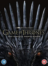 Game of Thrones: La Huitième Saison Complète (DVD, 2019, Set de 4 Disques)