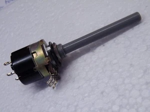 Egen 24mm Potentiometer  22K Log 6.3mm spindle + DPST Pull Switch B7 19g CY15 - Picture 1 of 4