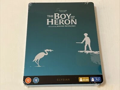 The Boy And The Heron 4K UHD Blu-ray SteelBook U.K. Exclusive Loose Disc - Image 1 of 4
