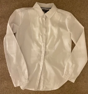 Damen Alexander Jordan weiß Stretch Kleid Shirt/Bluse Größe Small - Bild 1 von 2