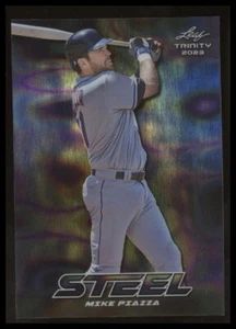 2023 Leaf Trinity Steel Mike Piazza #S-48 /99 - Picture 1 of 2