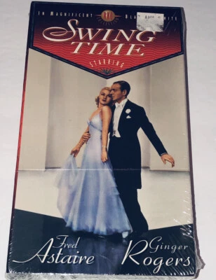 Swing Time Starring Fred Astaire & Ginger Rogers (VHS) 1994 Sealed 44S - Image 1 of 4