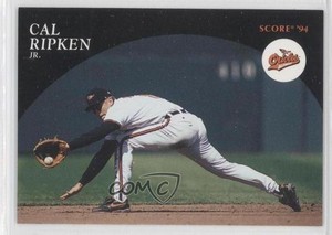 1994 Score Burger King Cal Ripken Jr Cal Ripken Jr #9 HOF
