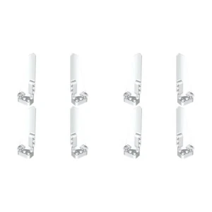 Lego Technic Bricks 8x White 2x3x11 Studless Angled Flat Panels 64393 64681 NEW - Picture 1 of 7