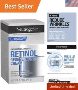 1.7 oz Retinol & Hyaluronic Acid Cream - Daily Anti-Aging Solution for All Skin - Picture 1 of 10