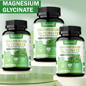 Magnesiumglycinat – Muskel- und Herzgesundheit, unterstützt Nerven und Knochen - Bild 1 von 13