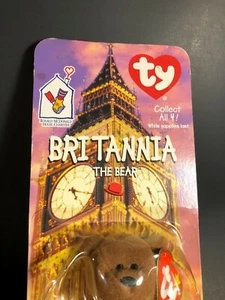 Ronald McDonald House Charities Britannia The Bear Retired Ty Beanie Baby Tag - Picture 1 of 10
