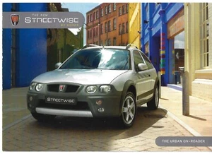 Rover 25 Streetwise 2003 UK Market Launch Foldout Sales Brochure - Picture 1 of 1